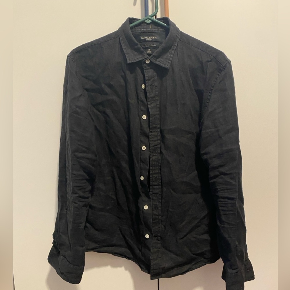 Banana Republic Linen Shirt - Medium